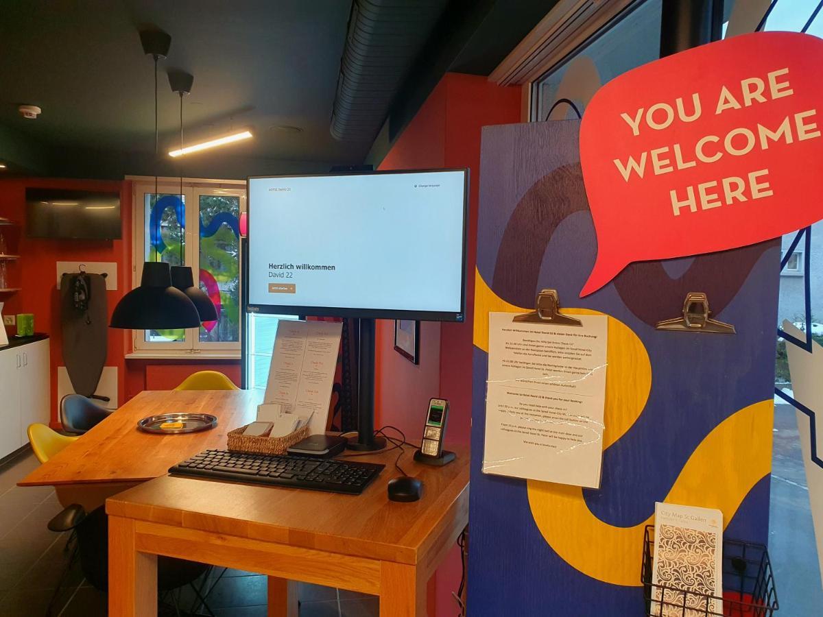 Self Check-In Hotel David 22 St. Gallen Dış mekan fotoğraf